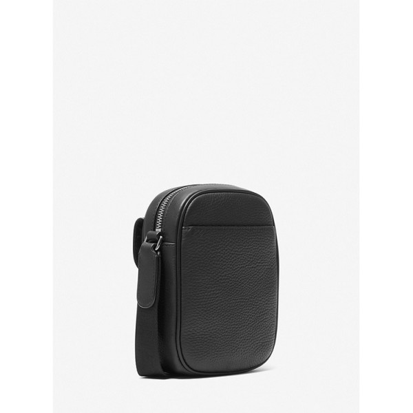 Hudson Pebbled Leather Smartphone Crossbody Bag