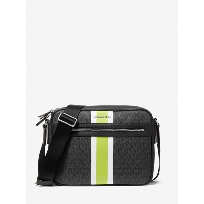 Hudson Logo Stripe Camera Bag