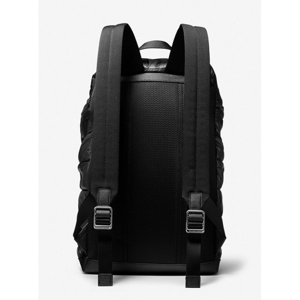 Brooklyn Quilted Woven Backpack