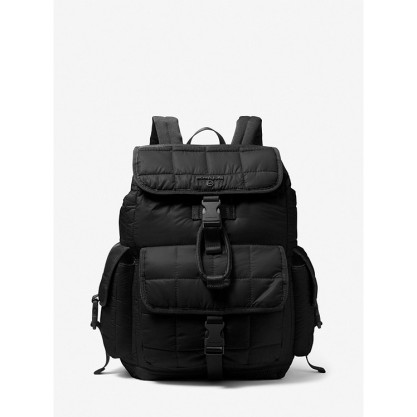 Brooklyn Quilted Recycled Polyester Backpack