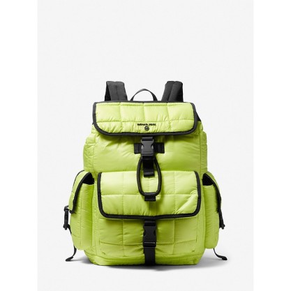 Brooklyn Quilted Recycled Polyester Backpack