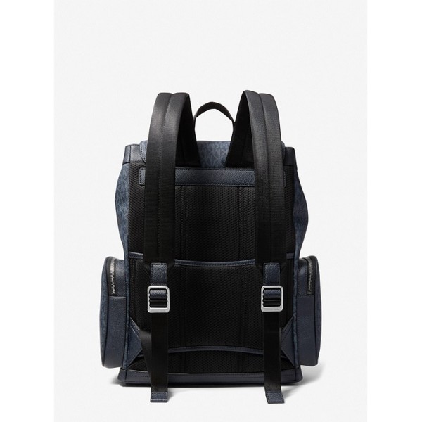 Cooper Logo and Faux Leather Backpack
