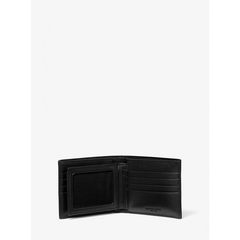 Harrison Crossgrain Leather Billfold Wallet With Passcase