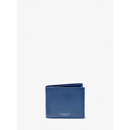 Harrison Crossgrain Leather Billfold Wallet With Passcase