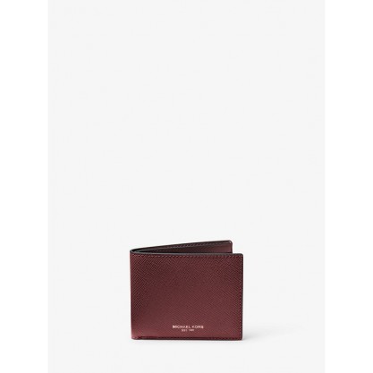 Harrison Crossgrain Leather Slim Billfold Wallet