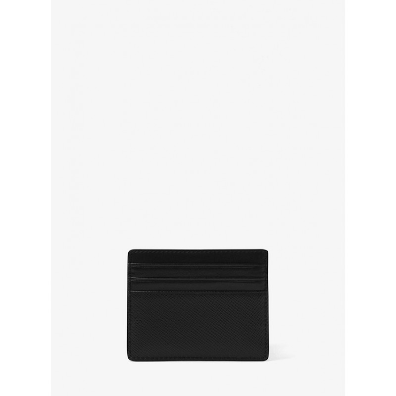Harrison Crossgrain Leather Tall Card Case