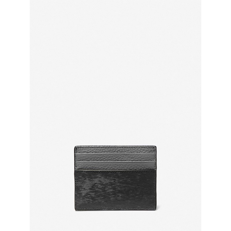 Hudson Two-Tone Leather Card Case