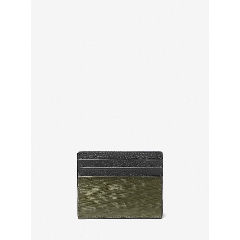 Hudson Two-Tone Leather Card Case