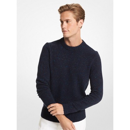 Tweed Wool Blend Sweater