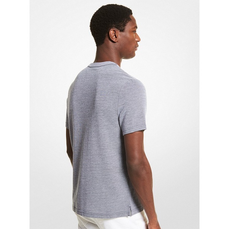 KORS Birdseye Cotton Blend T-Shirt