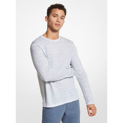 Linen and Cotton Blend Sweater