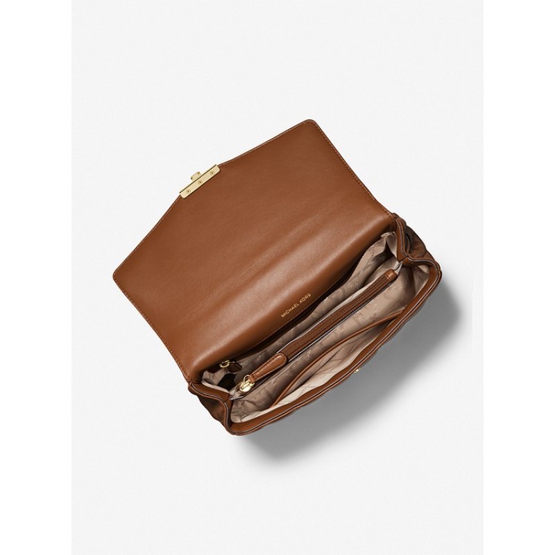 SoHo Extra-Large Quilted Leather Shoulder Bag