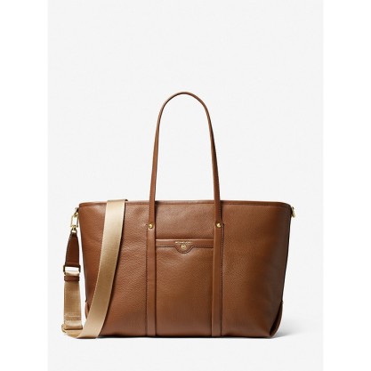 Beck Large Pebbled Leather Tote Bag
