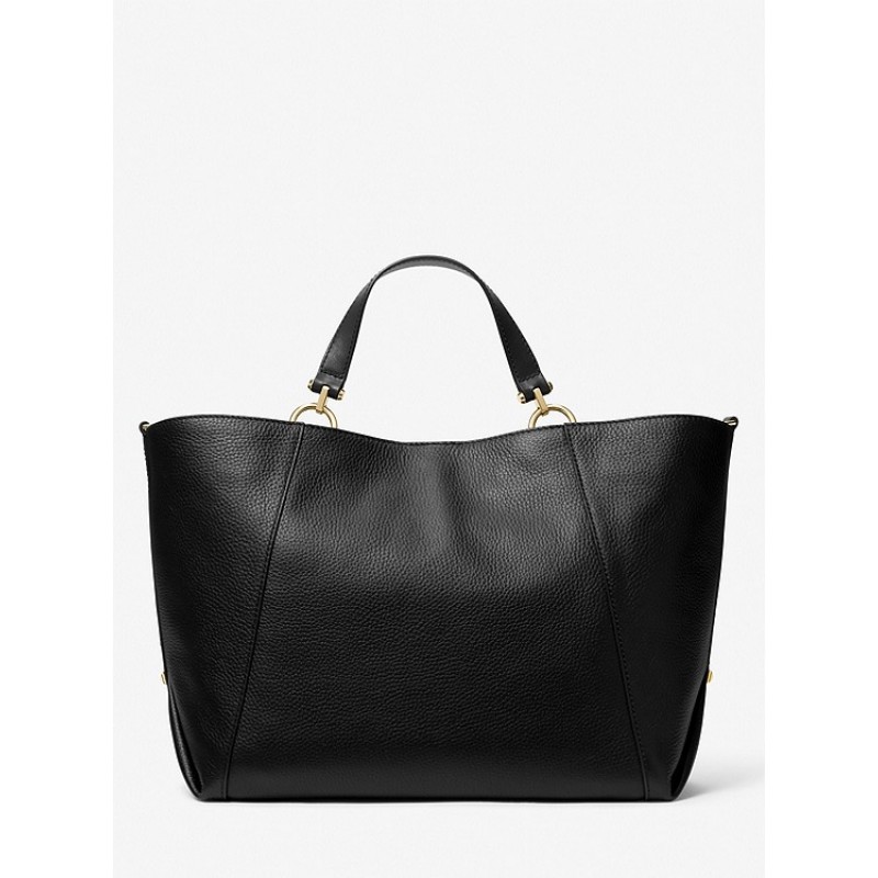 Brooklyn Large Pebbled Leather Tote Bag