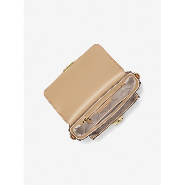 Bradshaw Medium Color-Block Leather Messenger Bag