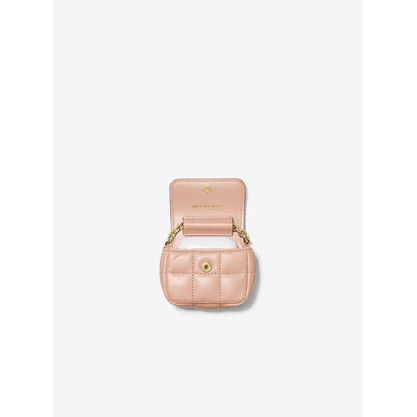 Quilted Leather Crossbody For Apple AirPods®