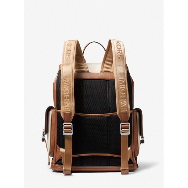 Hudson Two-Tone Canvas Backpack