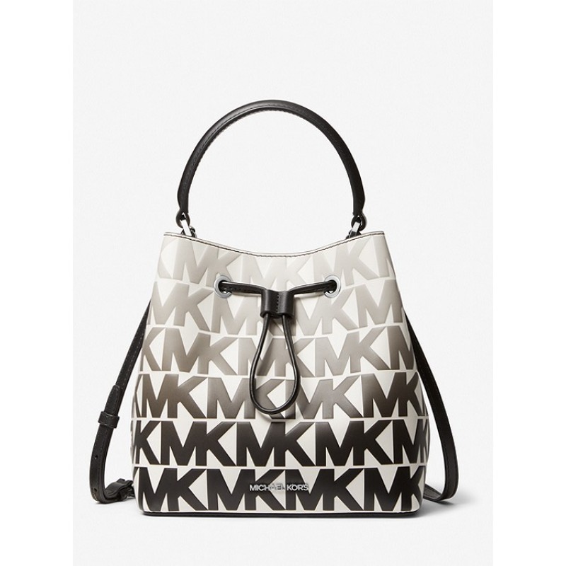 Suri Medium Graphic Logo Print Faux Leather Crossbody Bag