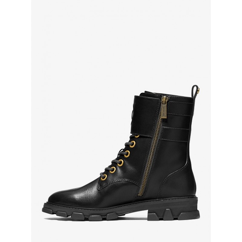 Ridley Leather Combat Boot