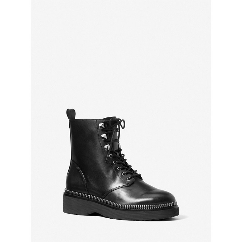 Haskell Leather Combat Boot