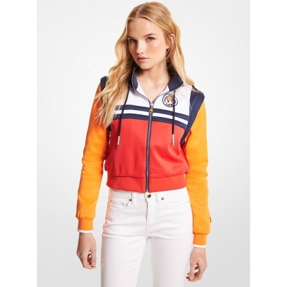 MMK X ellesse Color-Block Cotton Blend Zip-Up Jacket
